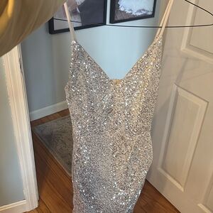 Crystal sky dress